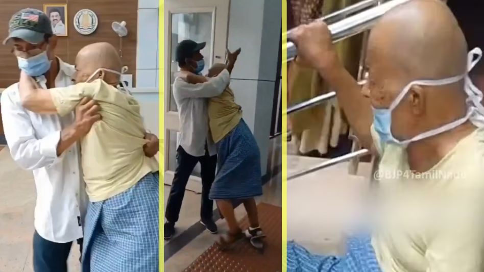 VIDEO: कोयंबटूर में सरकारी मेडिकल कॉलेज की बदहाल व्यवस्था, व्हीलचेयर न मिलने पर पिता को घसीटकर ले जाता दिखा मजबूर बेटा; देखें झकझोर देने वाला वीडियो