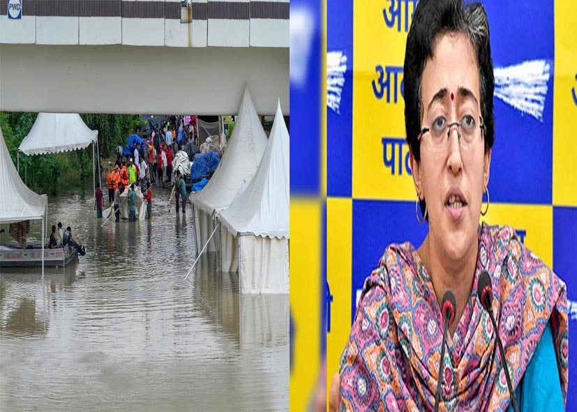 आतिशी ने बाढ़ राहत शिविर को लेकर दिल्ली सरकार पर साधा निशाना, बाढ़ पीड़ितों की मदद के लिए रखी 4 मांगें