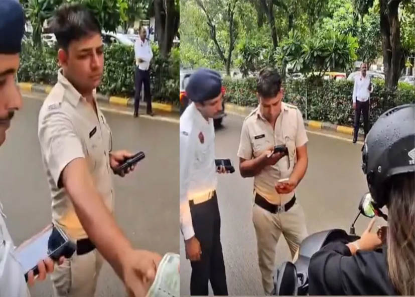 देश की भ्रष्ट पुलिस ने जापानी पर्यटकों को भी नहीं बख्शाः 1000 रुपये की रिश्वत ली, जोन ऑफिसर समेत 3 पुलिसकर्मी सस्पेंड, देखें घूस लेने का वीडियो