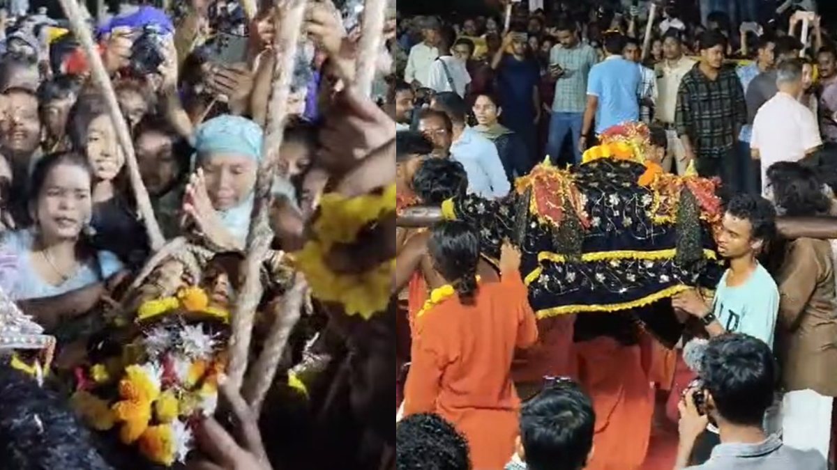 बस्तर दशहरा का आगाज : कांटो के झूले पर पीहू बनीं काछनदेवी, 700 साल पुरानी परंपरा आज भी जीवंत