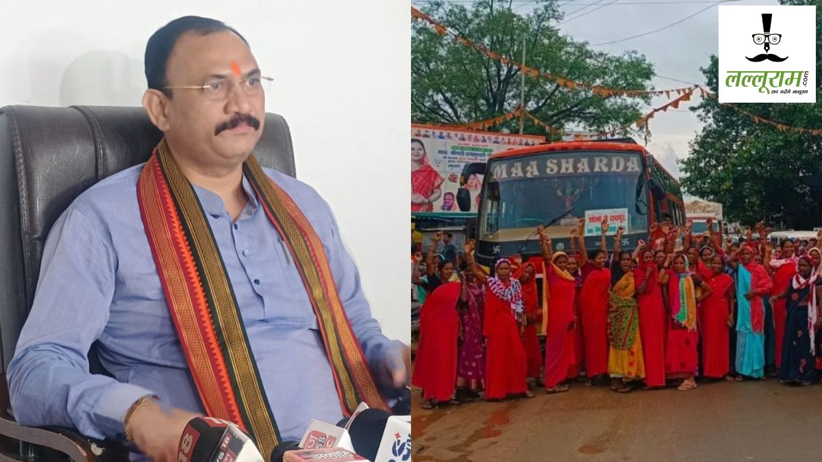 आंदोलन में शामिल होने रायपुर आ रही मितानिनों को पुलिस ने रोका, तो NH किया जाम, अध्यक्ष सेंगर बोलीं- सरकार महिलाओं के साथ कर रही अत्याचार, स्वास्थ्य मंत्री बोले- मांगे नहीं नहीं मान सकते