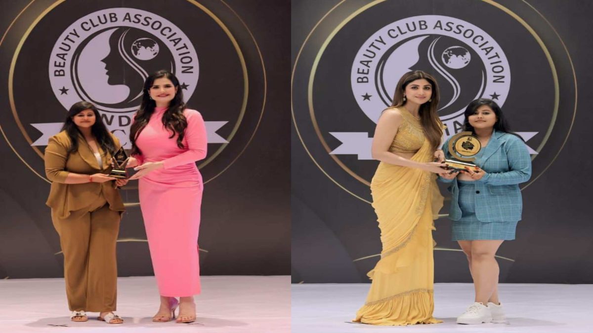 रायपुर की सृष्टि पांडे को मिला सर्वश्रेष्ठ मेकअप आर्टिस्ट अवॉर्ड, Shilpa Shetty और Zareen Khan ने किया सम्मान …