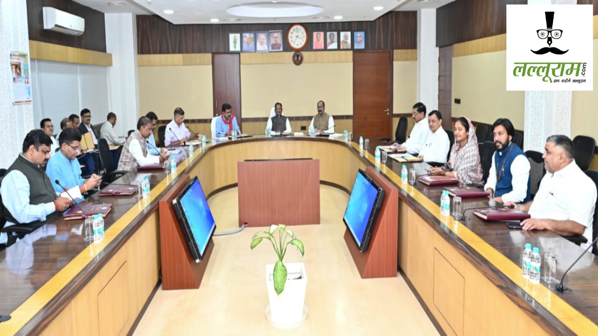 CG Cabinet Meeting : मंंत्रिमंडल विस्तार के बाद पहली कैबिनेट बैठक शुरू, CM साय की अध्यक्षता में अहम मुद्दों पर होगी चर्चा