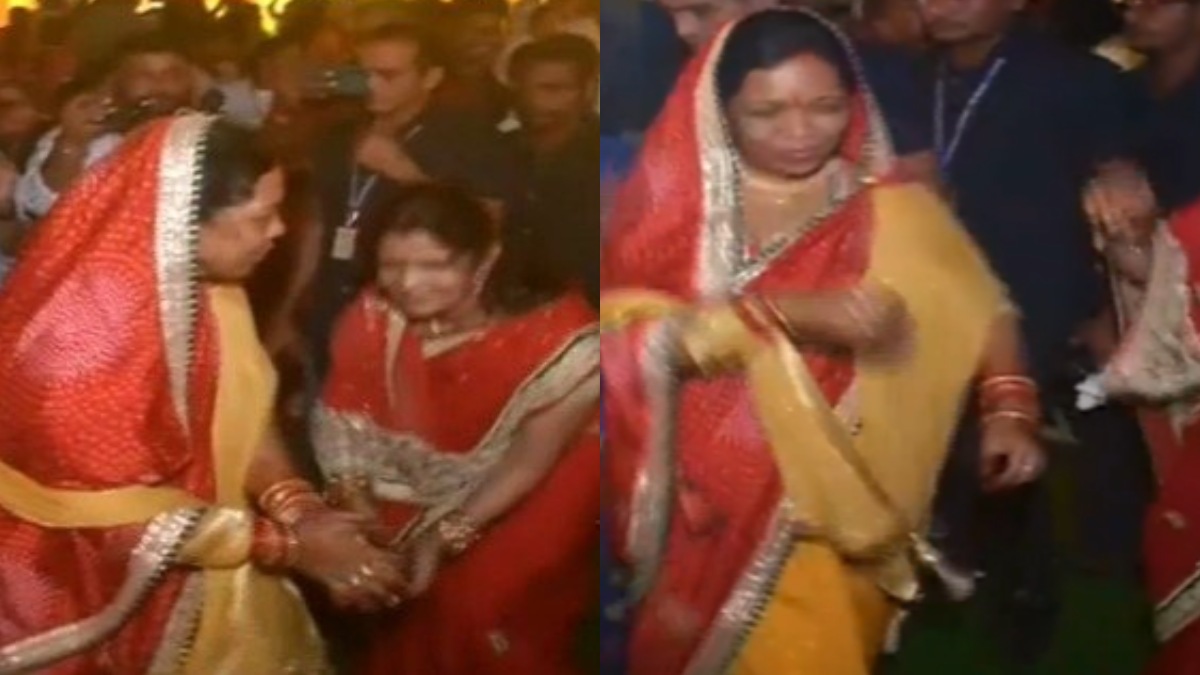 CM विष्णुदेव की पत्नी कौशल्या साय ने किया गरबा, देखें VIDEO..