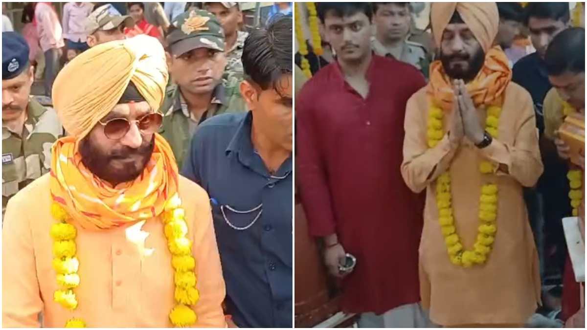 दतिया पहुंचे आतंकवाद विरोधी मोर्चा के राष्ट्रीय अध्यक्ष मनिंदर जीत सिंह बिट्टा: पीतांबरा पीठ में मां बगलामुखी के किए दर्शन, भारत-पाक क्रिकेट मैच पर जताई आपत्ति 