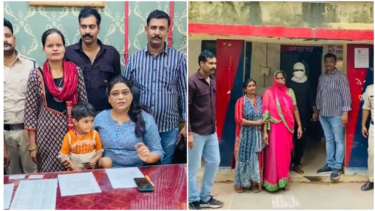 ग्वालियर रेलवे स्टेशन से अपहृत बच्ची मिली: जीआरपी ने UP के कासगंज से किया बरामद, बेटी को खुशी देने दूसरे की बेटी का किडनैप, महिला और उसका सहयोगी गिरफ्तार