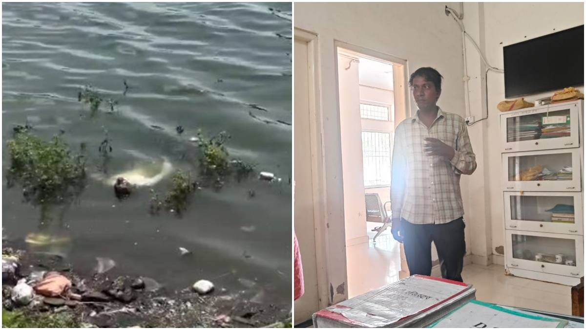 रील का ये कैसा जुनून! लाश बनकर पानी में लेटा युवक, पुलिस भी रह गई सन्न, Video वायरल 