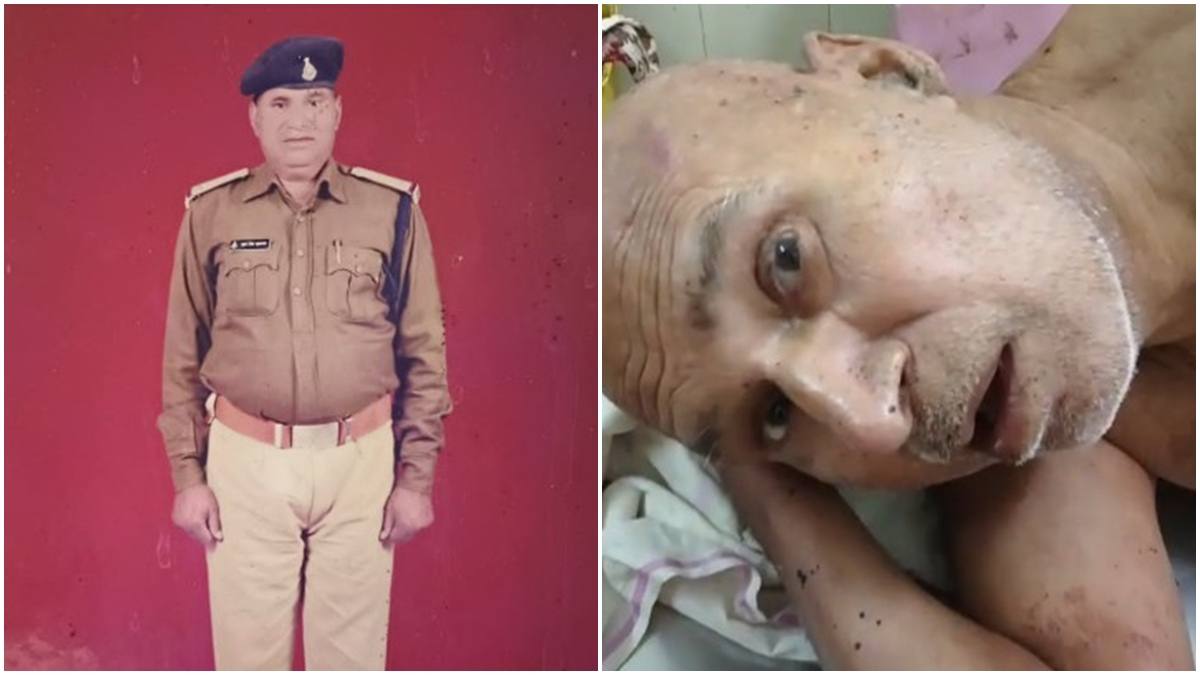 बहू का ससुर पर कातिलाना हमला:  रिटायर्ड ASI पर धारदार हथियार से किया अटैक, लहूलुहान हालत में अस्पताल में भर्ती 