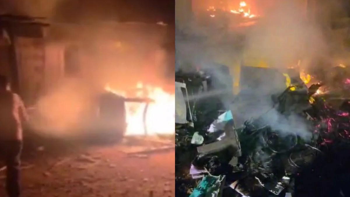 Gandhinagar Violence: गुजरात के गांधीनगर में गरबा के बीच भारी बवाल, ऑनलाइन पोस्ट को लेकर दो समुदायों में हिंसक झड़प; पथराव-आगजनी भी