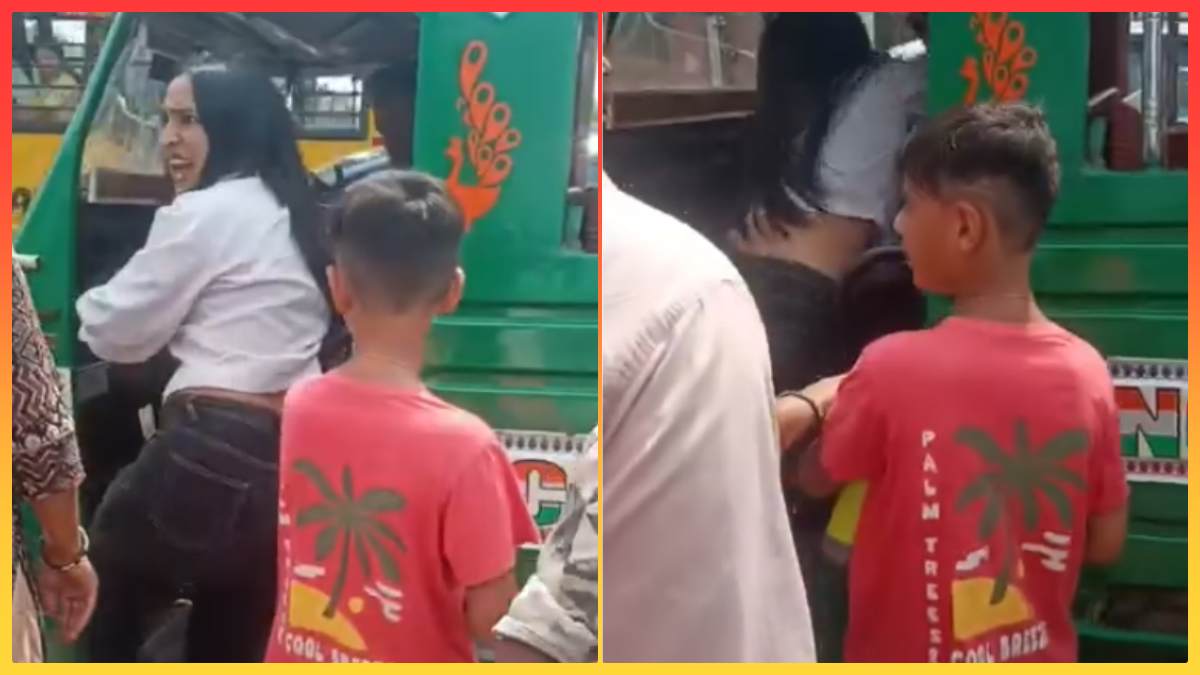 युवती की गुंडागर्दी: कार में स्क्रैच आने पर हुई आग बबूला, सरेराह वाहन में घुसकर ड्राइवर को बेरहमी से पीटा