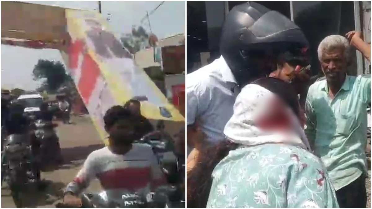 इंदौर में फोटोबाज मंत्री के स्वागत गेट से हादसा: महिला हुई घायल, तुलसी सिलावट के स्वागत में लगा गेट कहीं लोगों के लिए बन जाए मौत का गेट ?