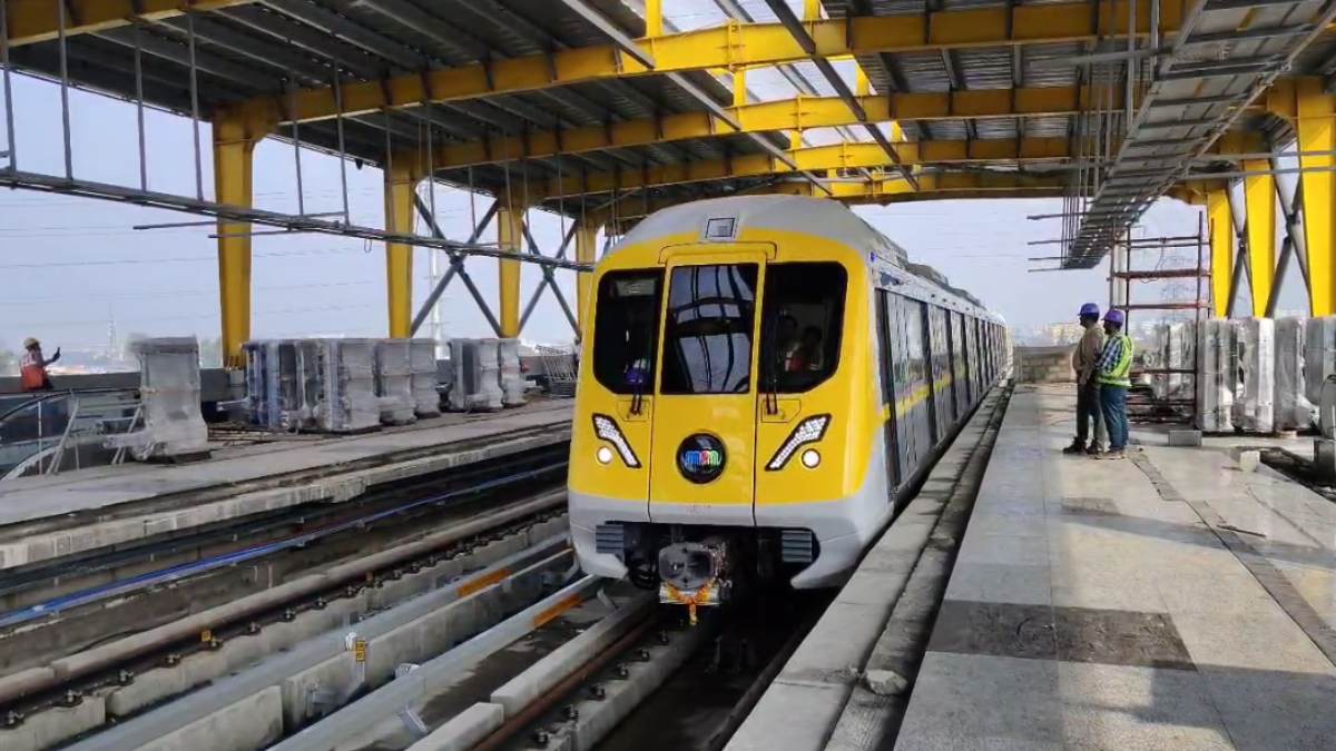 इंदौर मेट्रो का 5 किमी ट्रायल रन सफल: मर्टेन चौराहे तक पहुंची, 17 किमी तक विस्तार की तैयारी तेज 