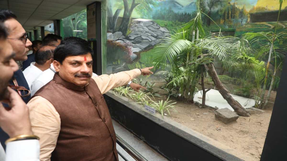 इंदौर जू में नए मेहमानों का स्वागत: मुख्यमंत्री डॉ मोहन यादव बोले- मध्यप्रदेश की वन्य जीव संपदा गौरव का प्रतीक 