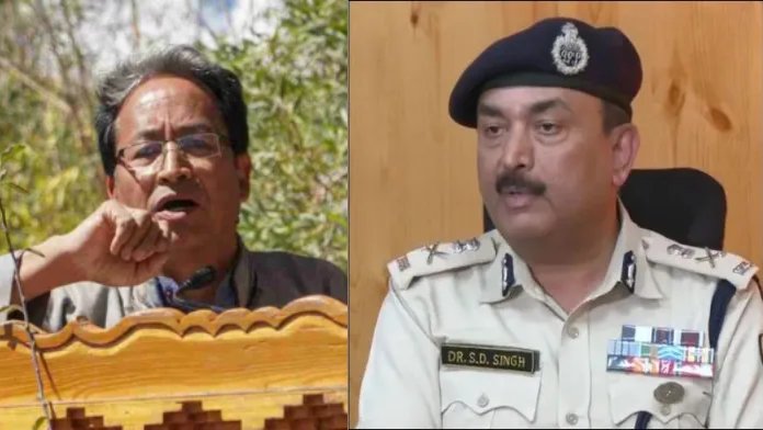 ‘नहीं तो पूरा लेह जल जाता..’, वांगचुक पर लद्दाख DGP ने लगाए गंभीर आरोप, कहा – पाकिस्तानी कनेक्शन आया है सामने, पुलिस ने सेल्फ डिफेंस में फायरिंग की