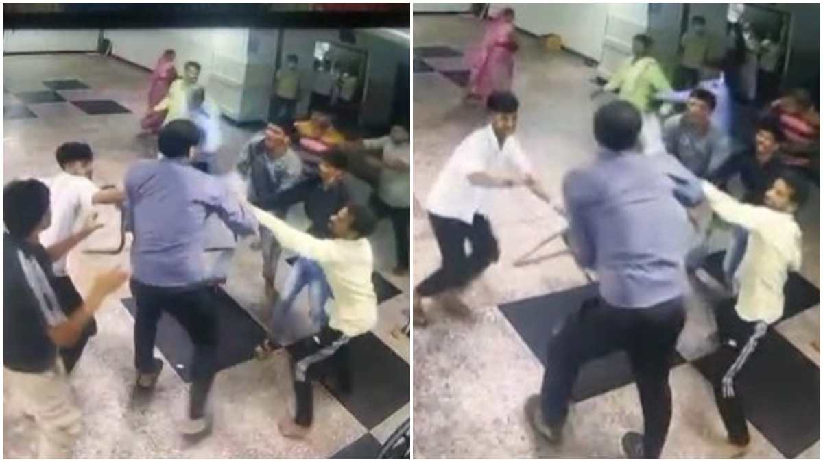 ग्वालियर के हजार बिस्तर अस्पताल में लिफ्ट विवाद: जूनियर डॉक्टर पर अटेंडरों का हमला, घटना सीसीटीवी में कैद  