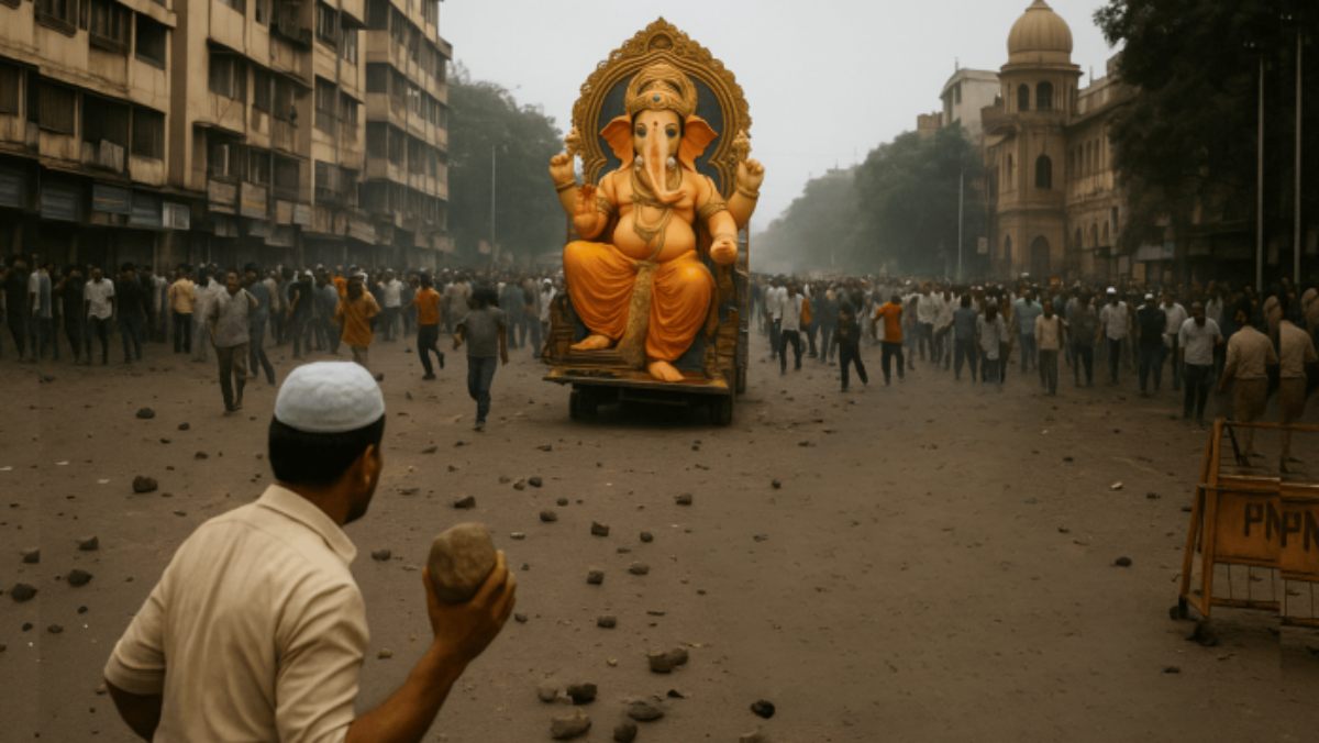 धार्मिक यात्रा पर नफरती पत्थरः कर्नाटक के मांड्या में कट्टरपंथियों का बवाल, गणपति विसर्जन शोभायात्रा पर मस्जिद से फेंके पत्थर, आज हिंदू संगठनों के प्रदर्शन के दौरान फिर बवाल, देखें वीडियो