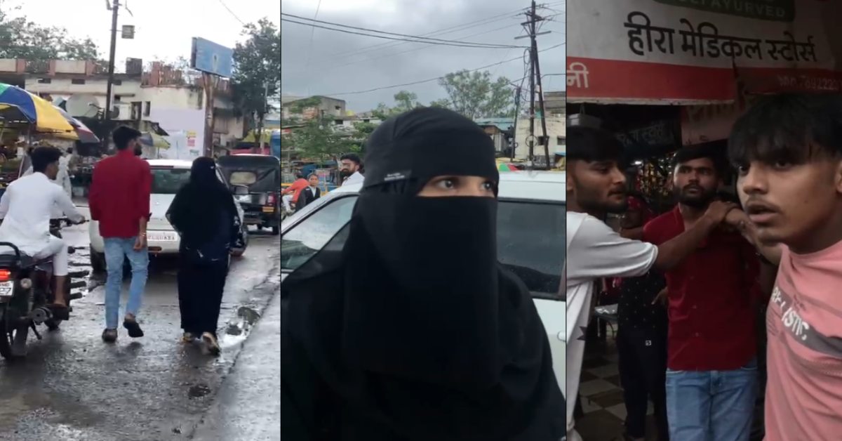 ये कैसी गुंडागर्दी: बुर्का नशीं फ्रेंड के साथ जा रहे युवक की पिटाई, कॉलर पकड़कर की थप्पड़ों की बारिश, भगवा लव ट्रैप का आरोप, VIDEO वायरल