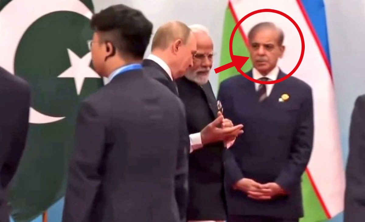 SCO समिट का सबसे दिलचस्प वीडियो… पीएम मोदी-पुतिन बात करते सामने से गुजर गए, कोने में खड़े देखते रह गए पाकिस्तानी पीएम शहबाज शरीफ
