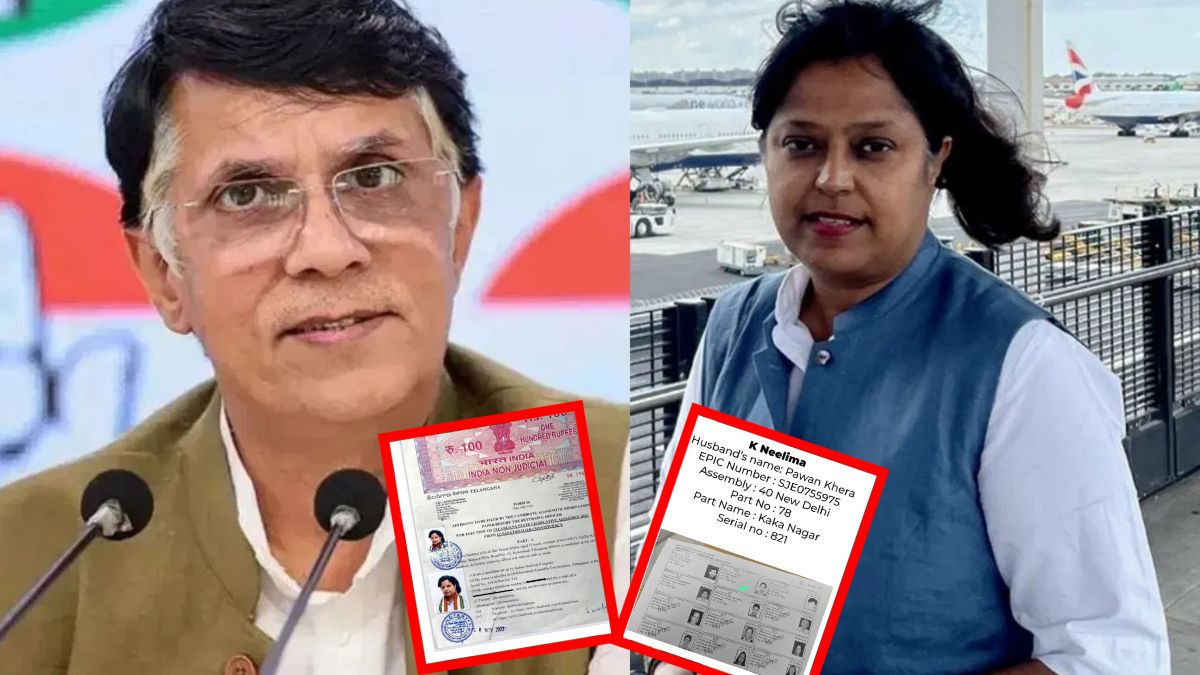 बीजेपी का 24 घंटे के अंदर दो धमाकाः पवन खेड़ा की पत्नी कोटा नीलिमा के पास भी 2 वोटर ID कार्ड, सबूत के साथ BJP ने किया बड़ा खुलासा