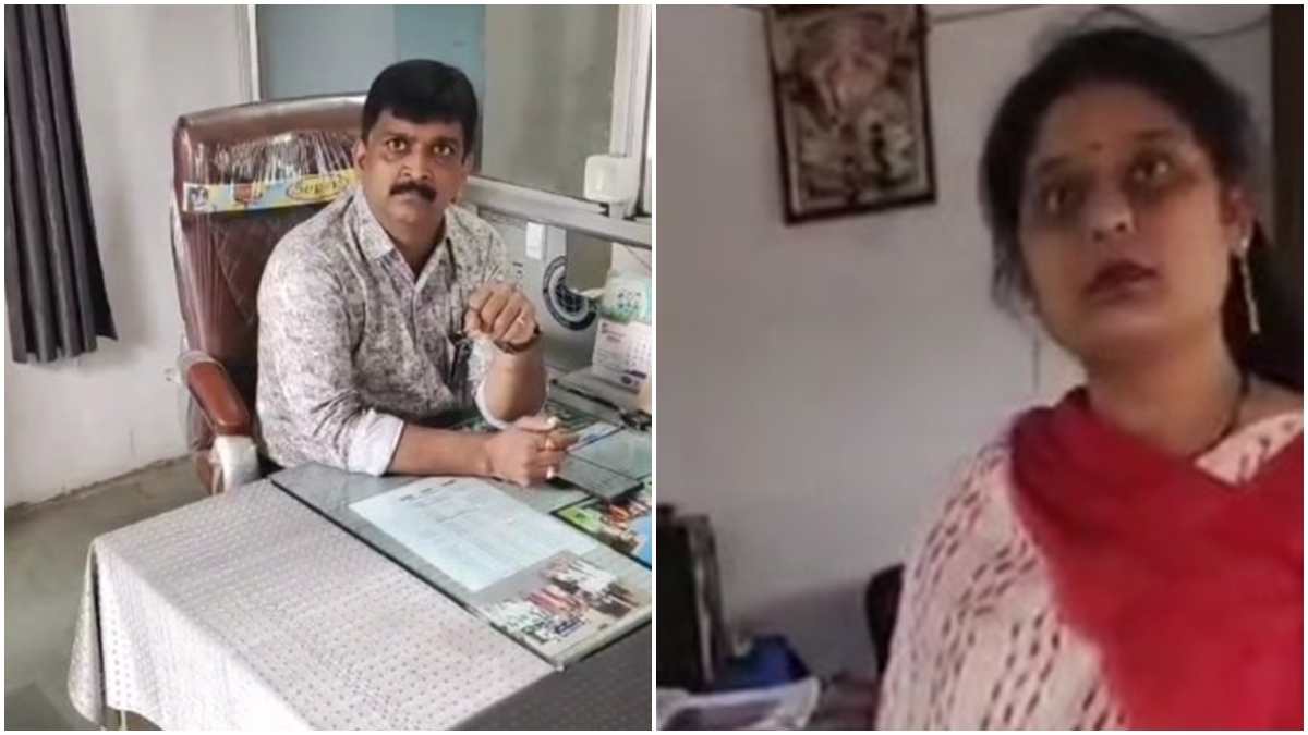टीसी लेने पहुंचे पैरेंट्स से स्कूल डायरेक्टर की बदतमीजी: प्रिंसिपल बोलीं- ‘मेरे पति पुलिस कमिश्नर हैं, मैं किसी से नहीं डरती’, धमकी भरा Video वायरल 