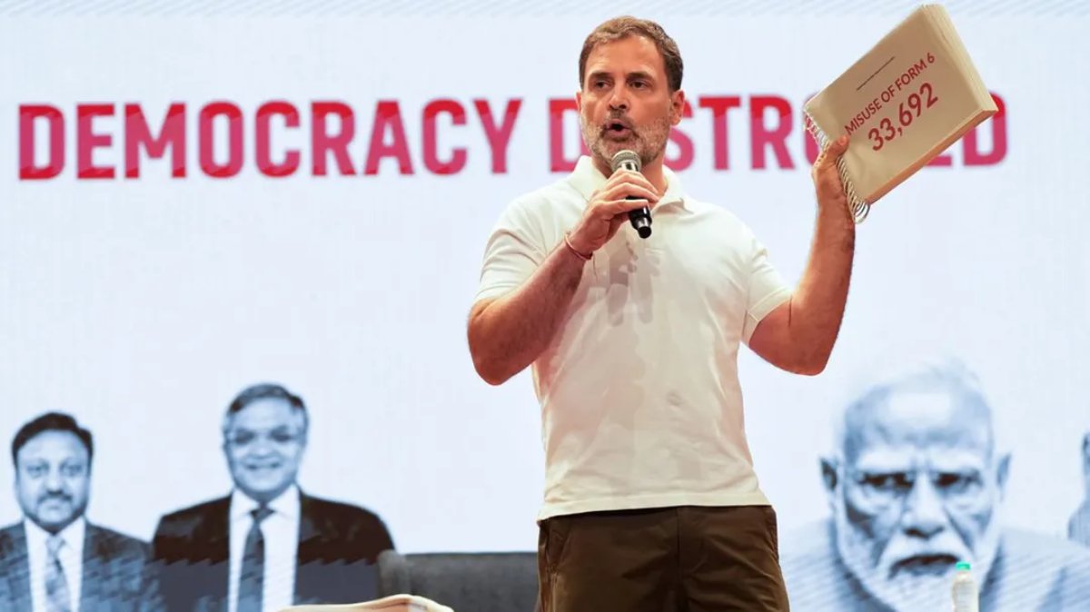 ‘सुबह 4 बजे उठो, 36 सेकंड में 2 वोटर मिटाओ और फिर…’, राहुल गांधी का चुनाव आयोग पर फिर निशाना