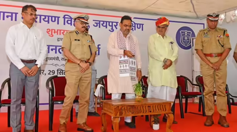 Rajasthan News: दीपावली जयपुर में सीएम भजनलाल शर्मा ने 700 करोड़ की सौगात और तीन नए पुलिस थाने समर्पित किए
