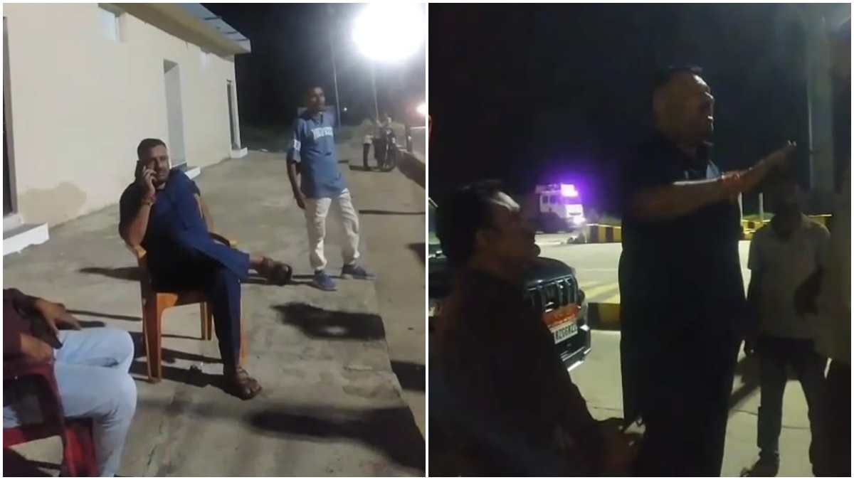 टोल प्लाजा पर भाजपा नेता का हाईवोल्टेज ड्रामा: टोल टैक्स देने से किया इनकार, कर्मचारियों से की गाली-गलौज, कुर्सी डालकर हाईवे पर जमाया डेरा