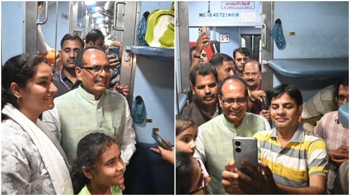 रेवांचल एक्सप्रेस में दिखा ‘मामा’ का क्रेज: जब अचानक ट्रेन में यात्रियों के बीच पहुंचे केंद्रीय मंत्री शिवराज, सफर बन गया यादगार 
