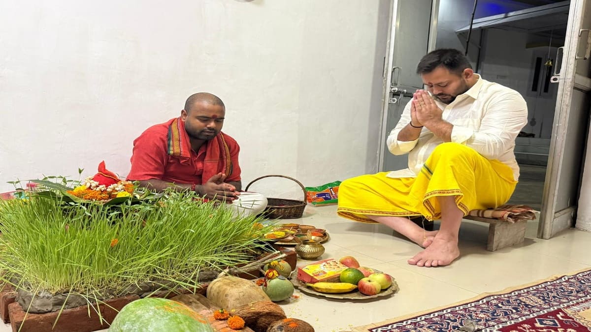 तेजस्वी यादव का नवरात्र पर आह्वान, मां दुर्गा बनकर बिहार से भ्रष्टाचार और अपराध का संहार करें महिलाएं