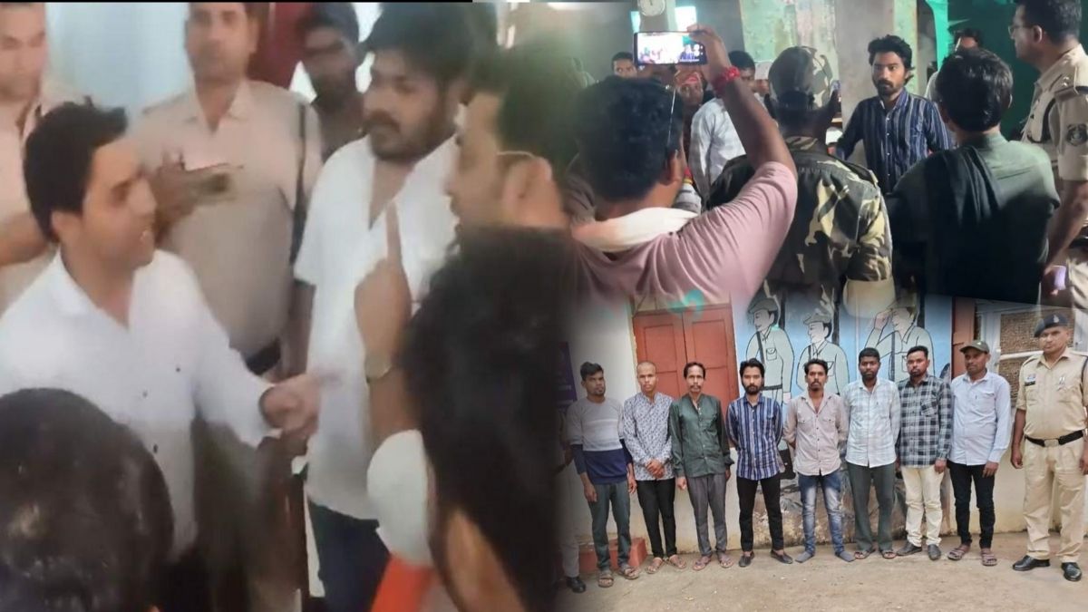 प्रार्थना सभा के नाम पर धर्मांतरण को लेकर फिर बवाल: हिंदू संगठन के विरोध के बाद पुलिस ने 24 महिला-पुरुषों को हिरासत में लिया, 8 को ज्यूडिशियल रिमांड पर भेजा जेल