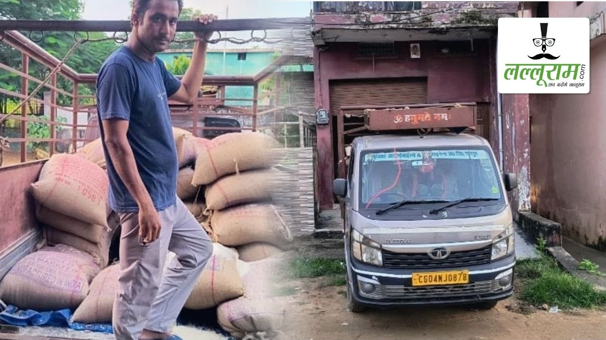 छात्राओं के राशन में डाका! छात्रावास के राशन को निजी कारोबारी के गोदाम में उतारा, तस्वीर वायरल होने के बाद मचा हड़कंप, जांच में चावल की 6 बोरी कम मिली