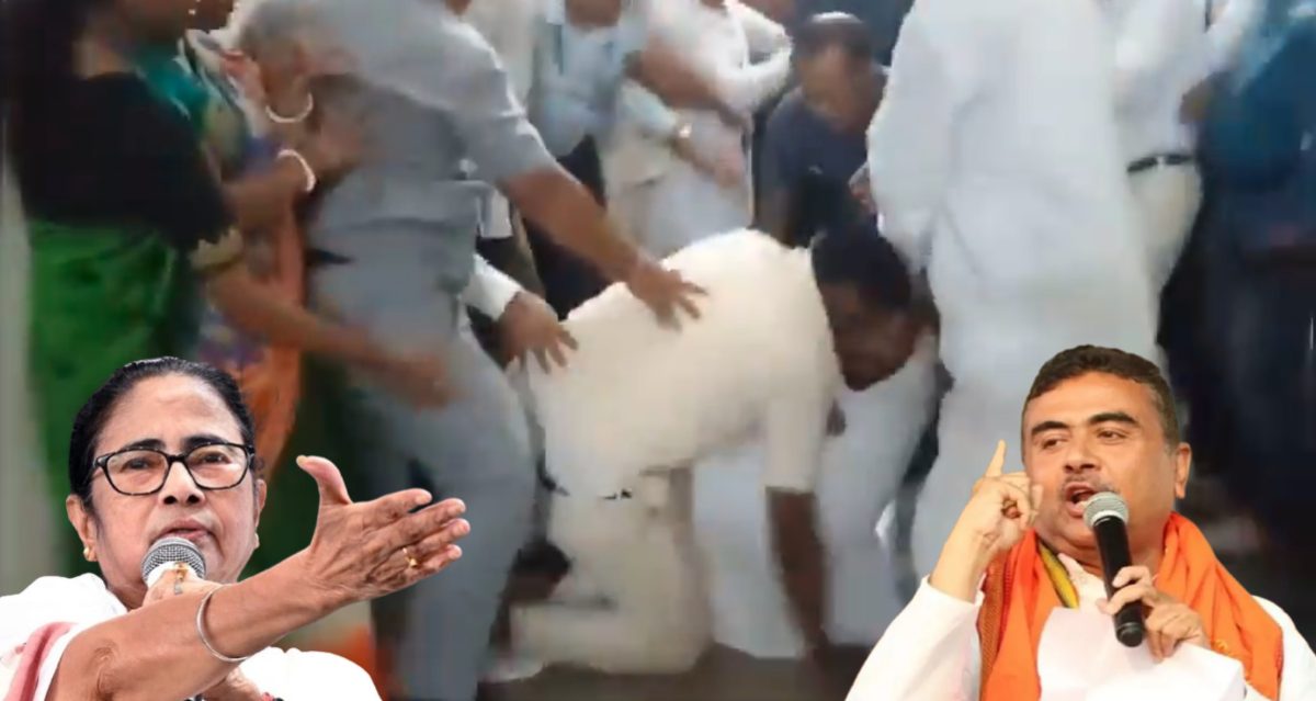 पश्चिम बंगाल विधानसभा में भारी हंगामा, TMC-BJP विधायकों में झड़प; शुभेंदु अधिकारी निलंबित, देखें वीडियो