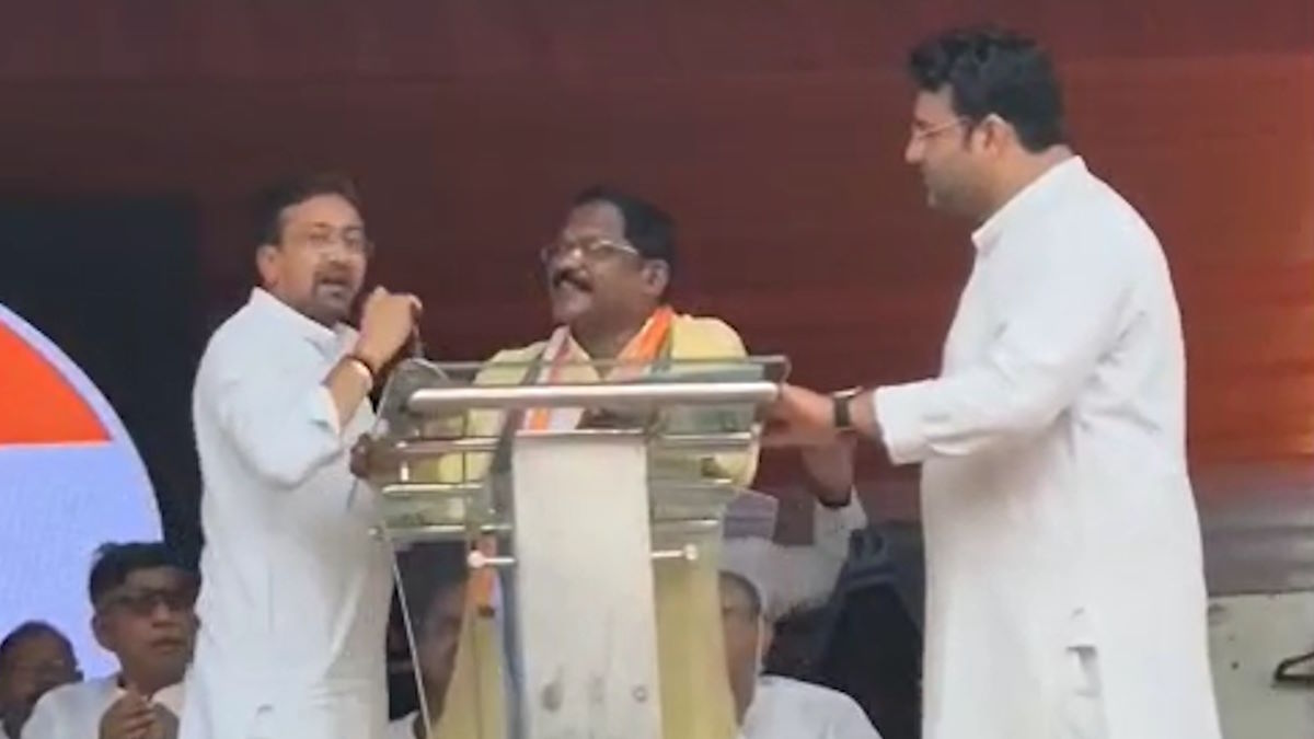 माइक छीनने के वायरल वीडियो पर पूर्व मंत्री अमरजीत भगत का बड़ा बयान, कहा- बाहर से आए लोगों को नहीं होता छत्तीसगढ़ की संस्कृति का ज्ञान…