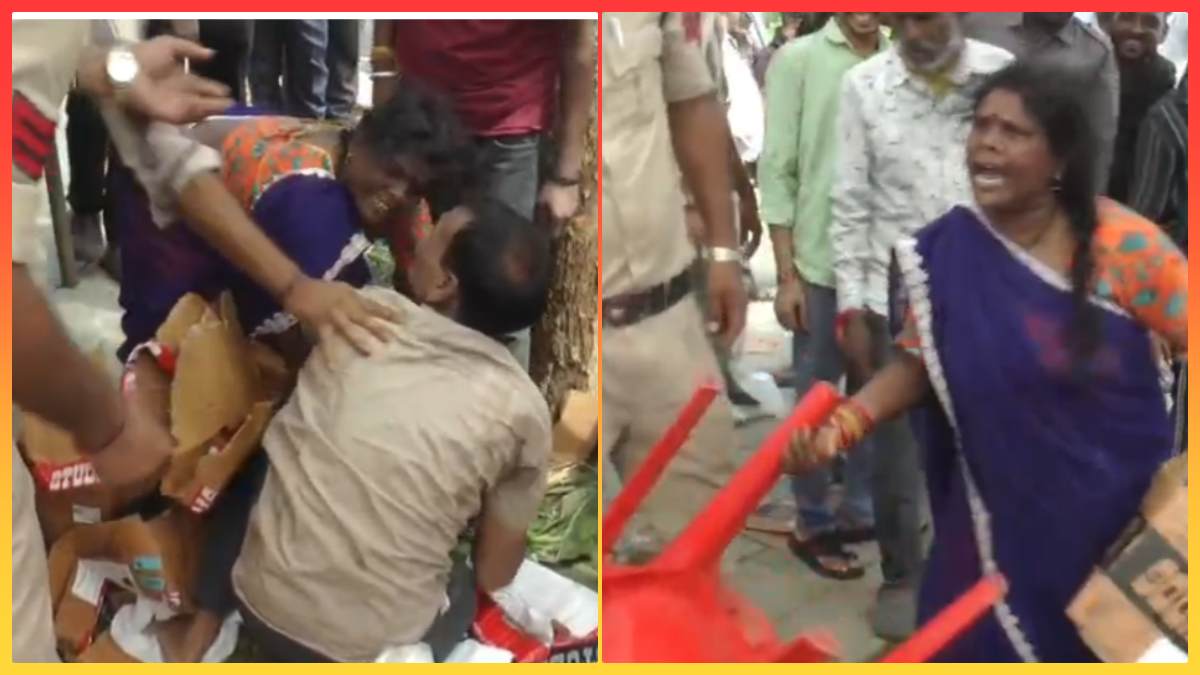 लूट सको तो लूट लो… भोपाल में फ्री के हेलमेट के लिए हंगामा, सीएम के निकलते ही टूट पड़े लोग, देखें छीनाझपटी का Video