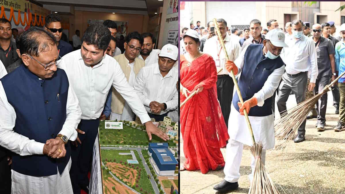 पीएम मोदी के जन्मदिवस पर सीएम साय ने किया ‘स्वच्छता ही सेवा पखवाड़ा’ का शुभारंभ, कचरा कलेक्शन वाहनों को दिखाई हरी झंडी…
