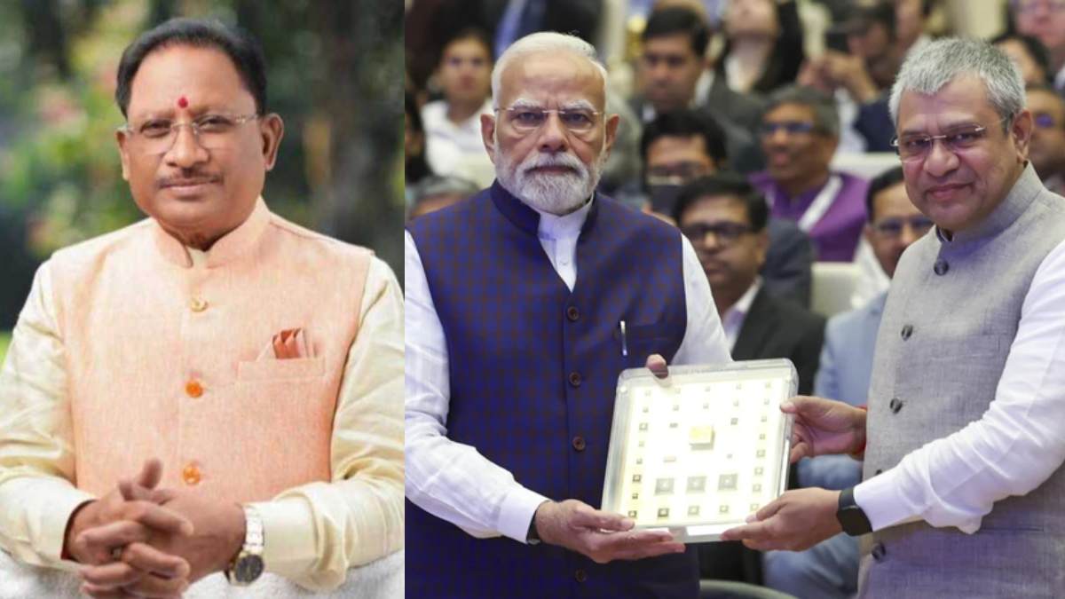 देश की पहली स्वदेशी 32-बिट माइक्रोप्रोसेसर ‘विक्रम’ चिप लॉन्च: CM साय ने एक्स पर लिखा- मेड इन इंडिया चिप्स, स्वर्णिम भारत की नई पहचान, राष्ट्र तय कर रहा आत्मनिर्भरता का नया सोपान, PM मोदी और केंद्रीय मंत्री अश्विनी वैष्णव को दी बधाई