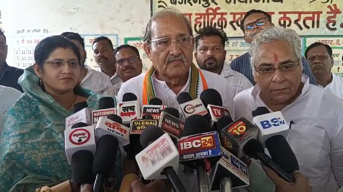 छत्तीसगढ़ महतारी की प्रतिमा उखाड़े जाने पर बिफरे धनेंद्र साहू, कहा- साफ हो रही है भाजपा के हृदय की नफरत