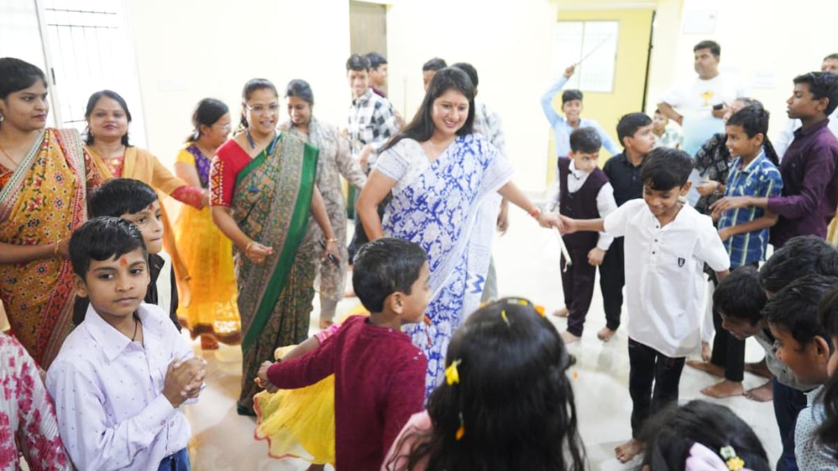 ‘दिव्यरूपेण गरबा’ : दिव्यांग बच्चों संग गरबा का अनूठा उत्सव
