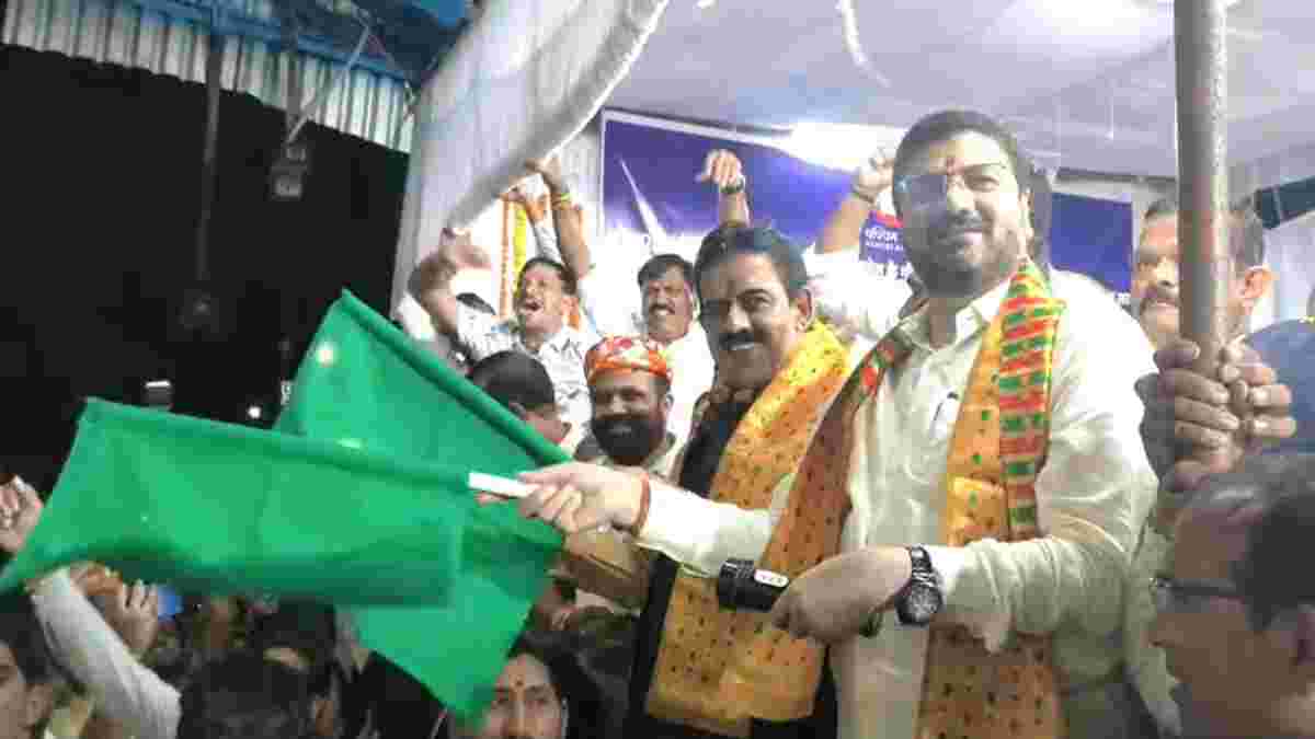 इंतजार की घड़ियां खत्मः गौतमपुरा में इंदौर- जोधपुर एक्सप्रेस ट्रेन का स्टॉपेज, सांसद- विधायक ने दिखाई हरी झंडी