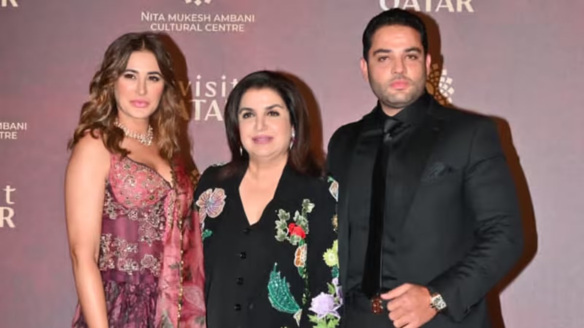 शादी के बाद पहली बार साथ नजर आए Nargis Fakhri और पति Tony Beig, Farah Khan के साथ दिया पोज …