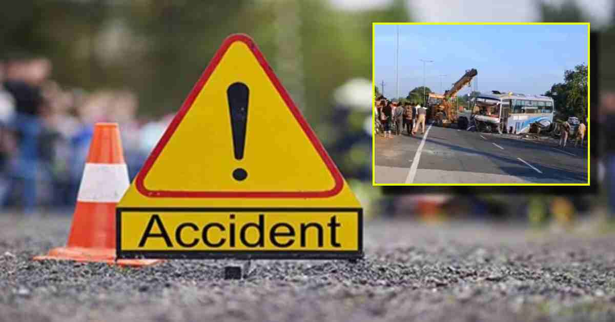 एक गलती और… डबल डेकर बस हादसे का शिकार, अनियंत्रित होकर डिवाइडर से टकराई, 17 लोग…