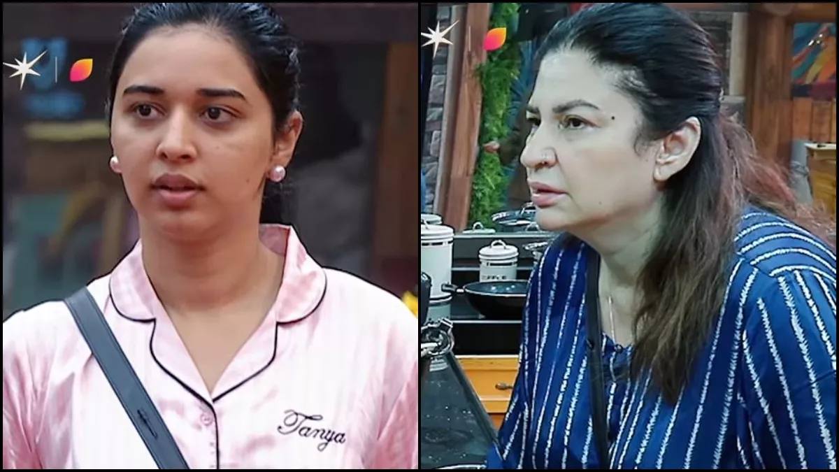 Bigg Boss 19 : Tanya Mittal और Kunika के बीच हुई जमकर लड़ाई, धमकी देते हुए तान्या ने कहा- “नॉमिनेशन आने दो तबियत से बताती हूं” …