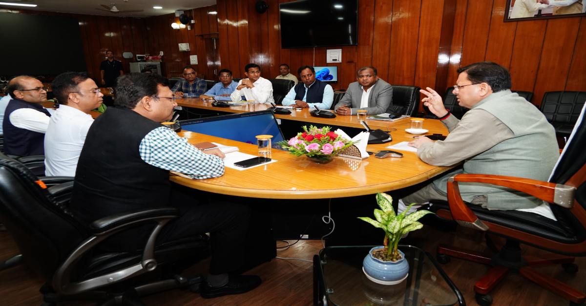 भारत सरकार की इंटर मिनिस्ट्रीयल टीम ने सीएम से की मुलाकात, धामी बोले- उत्तराखण्ड आपदा की दृष्टि से संवेदनशील राज्य