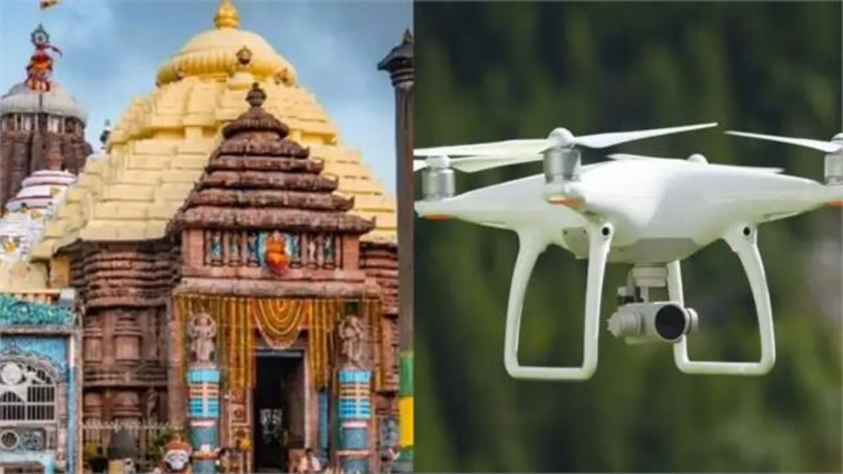 श्रीमंदिर की सुरक्षा पर उठे सवाल, भगवान जगन्नाथ मंदिर के ऊपर देखा गया ड्रोन …