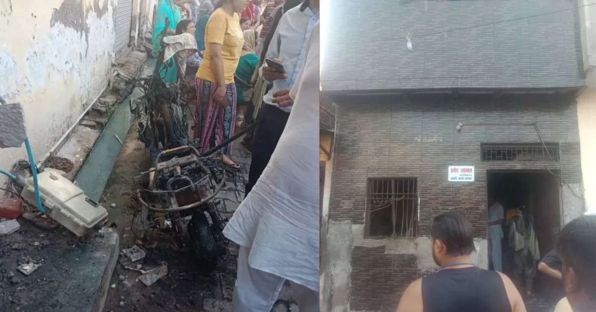 स्कूटी, धमाका और मौत का तांडवः बेटे-बहू के सामने जिंदा जले बुजुर्ग दंपति, जानिए एक बैटरी कैसे बनी परिवार के बर्बादी की वजह…