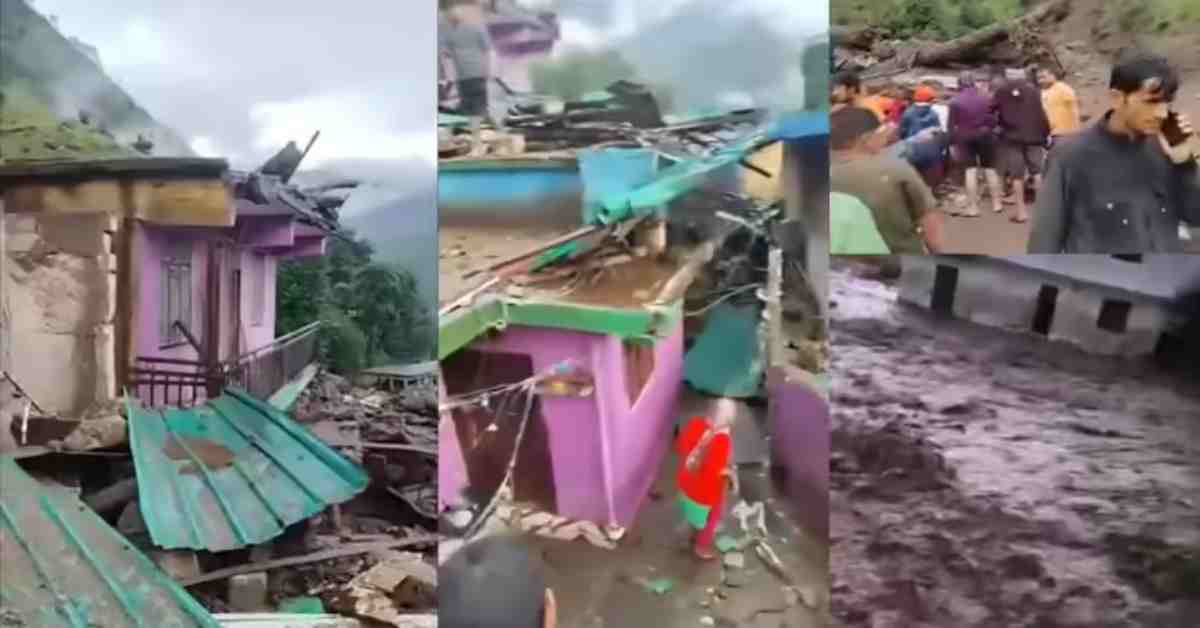 उत्तराखंड में कुदरत का कहर! देहरादून के बाद चमोली में बादल फटा, 6 घर तबाह, 10 लोग लापता