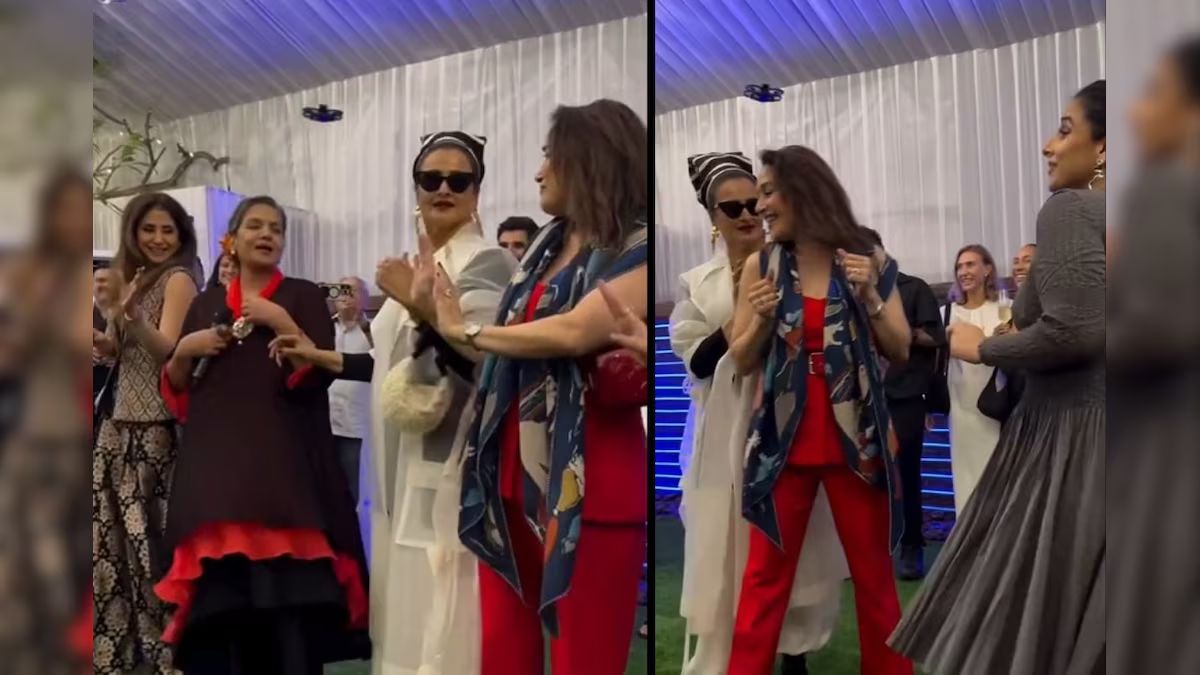 Shabana Azmi के बर्थडे पर Rekha ने लूटी महफिल, डांस फ्लोर पर लगाई आग …
