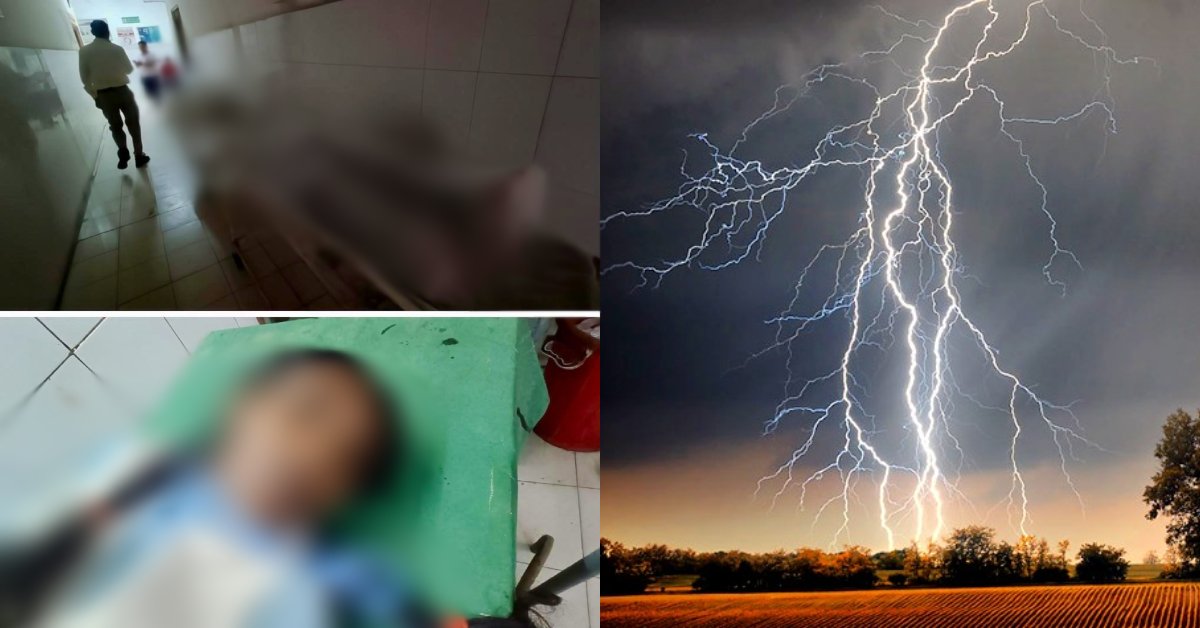 आसमान से मौत की गर्जना : पहले बादल गरजा, फिर स्कूल पर गिरी बिजली, दो की मौत, तीन घायल
