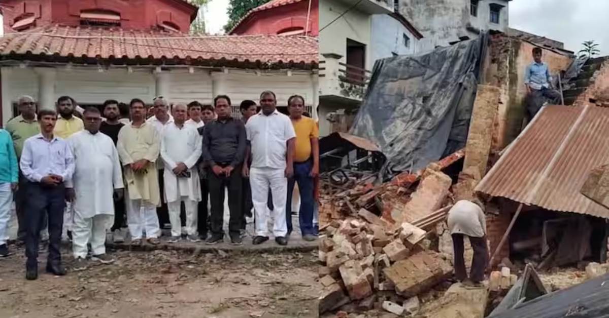भाजपाइयों पर टूट रहा अत्याचारी बुलडोजर का कहर : गोरखपुर में पुलिस के साथ मिलकर भूमाफिया ने गिराई दुकान, वरिष्ठ भाजपा नेता ने लगाया आरोप
