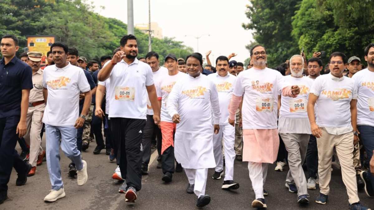 भुवनेश्वर में ‘नमो युवा रन’ का नेतृत्व किए मुख्यमंत्री मोहन माझी, नशा मुक्त भारत का किए आह्वान